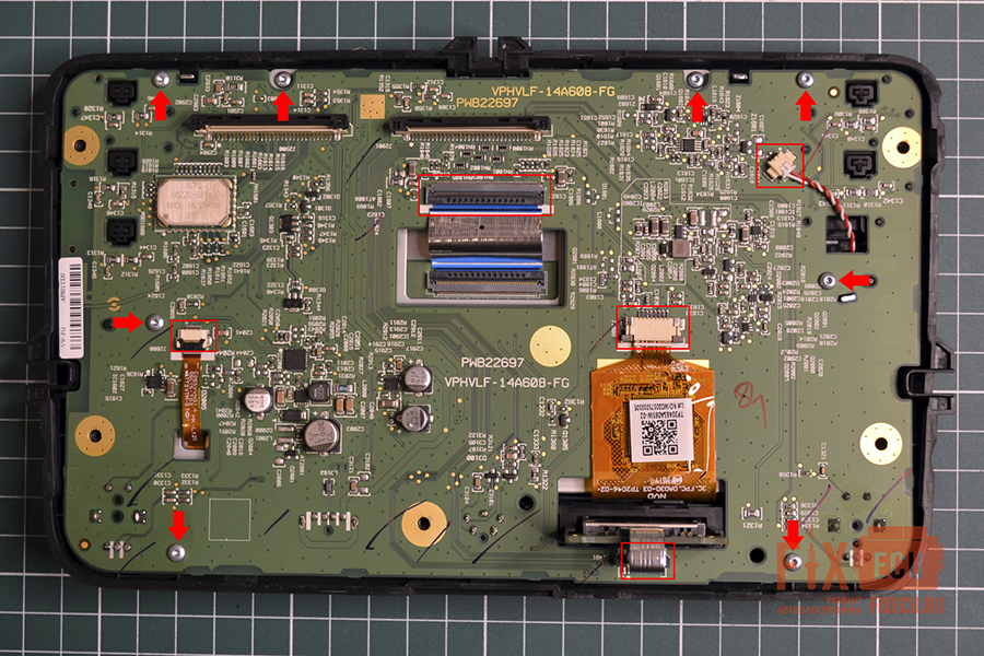 Передняя панель RCD 340 G