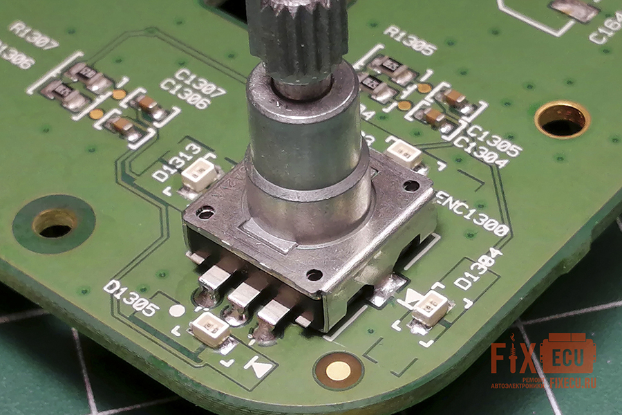 Замена энкодера RCD 340 G