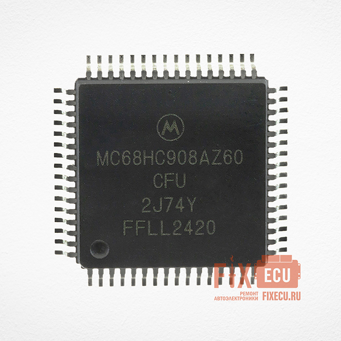 Микроконтроллер MC68HC908AZ60 CFU 2J74Y
